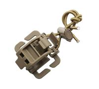 Genérico Clip pour sangle de sac à dos, porte-clés pour ceinture, clip de chasse, fermeture multifonction | Clips pour attacher l'équipement au sac à dos, pelle d'ingénierie, piolet, accessoires de