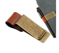 Genérico Clip pour stylo à cahier - Porte-crayons avec pince | Support vintage multifonction avec clip pour enfants et adultes en papier et tableaux noirs