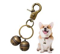Generico Cloche à collier pour chiens - Cloche à collier pour chiens et chats, décoration suspendue, pendentifs pour petites tailles, moyennes et grandes tailles