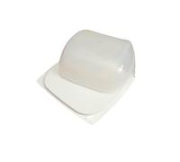 Genérico Cloche à fromage carrée avec condenControl, 30 x 27 x 12 cm, grand conservateur de fromages, blanc