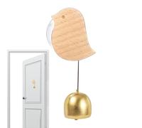 Genérico Cloche de marchand d'extérieur - Sonnette de porte avec - Cloche de porte pour chiens, cloches d'alerte pour portes, cloches de portes de