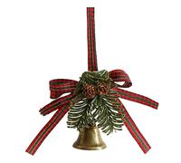 Genérico Cloches décoratives, décoration rustique en fer, décoration de Noël - pour intérieur extérieur, cheminée, maison, bureau, salon, salle à manger, cuisine, chambre, salle de bain, couloir