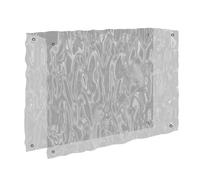 Genérico Clothes Drying Rack Rain Cover - 1 pièce pour Raçk Raçk Rain Covèr, Clear Clothes Rail Cover | Transparent Drying Rack - Excellent Waterproof and Sun Protection For Your Clothing Items