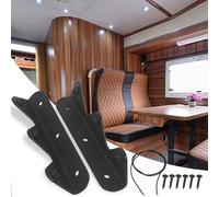 Generico Clôture pour armoire | Organisateur pour cordes de tension anti-chute, essentiel pour les voyages aventureux, et les caravanes | Supports en acier inoxydable pour bateaux passagers, Camp