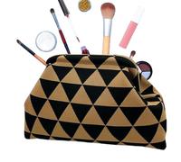 Genérico Clutch Purse - Woven Easy Access Lock Closure | Crochet Clutch Purse Dumpling Bag | Women's Color-Block Summer Bag, Casual Beach Evening Wedding Tote, for Commuting Music Festival, 30 x 9 x