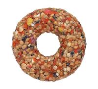 Genérico Cockatiel Treats - 1,9 in Bird Treats | Jouets en cage à oiseaux | Perrot Chew Sticks | Grain Teether Donut Shape Foraging Enrichment For Aviary Lovebirds and Parakeets Activity Play