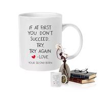 Generico Coffee Mug For Mom - Funny Coffee Mug, Novelty Ceramic Cup | Mom Mugs From Son, Daughter | Small Coffees Cups 350 ml F0r, Women For Birthday, Mother's Day