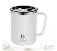 Generico Coffee Mug - Insulated Coffee Mug | Tasse de voyage de 500 ml | Tumbler Cup with Lid And Handle | Coffee Mug Travel | Stainless Steel Coffee Mug For Tea, Hot Cocoa, Ice Drink