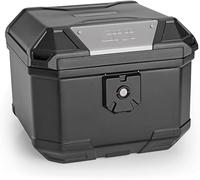 Generico Coffre noir 38 l TOP CASE VALIGIE MOTO SCOOTER compatible avec GIVI PLAQUES ET SUPPORTS MONOLOCK B38 N
