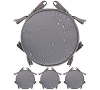 Generico Cojines Redondos de Bar para Asiento | 4 Piezas Cojines Imperméables Para Asientos - Accesorios para Muebles de Terraza Cojín Asiento Circular Para Interior y Exterior Jardín Terraza Café