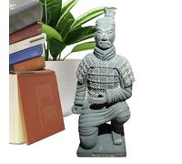 Generico Collection Objets Statues de Terre cuite Warriors - État de Terre cuite Warriors, ancienne figurine traditionnelle en terre cuite Warrior Clay | Figurines de collection