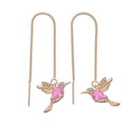 Genérico Collier Aile De Colibri - Bijoux Pendentif Inspiré De La Nature, Chaîne De Traction, Boucles D'Enfile-Aiguille, Décoration Légère Et Élégante | Option Moderne Minimaliste