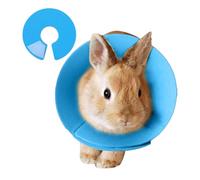 Generico Collier Cône pour animaux - Collier souple post-opératoire pour chats, accessoire réglable pour chats, lapins, perroquets, furets, protection contre les blessures