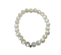 Generico Collier de perles, bijoux étanches, superposés, bracelet et collier qui change de couleur, pour maman, femme, sœur, amie, fiancée, fête, voyage, etc