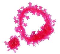 Genérico Collier lumineux et bracelets fluorescents pour Halloween | Articles lumineux avec étoiles pour adultes, soirée d'Halloween, concert, célébration et performance scénique