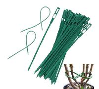 Generico Colliers de serrage pour d'extérieur - 50 pièces réglables, attaches pour treillis de jardin, support pour les activités d'organisation domestique des | fixation flexible PE