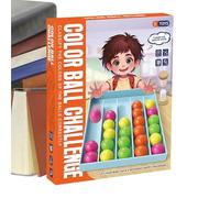 Generico Color Sorting Toys - 26 x 21 x 4,3 cm, Preschool Color Matching Toy, Educational Learning Activities Fidget Gadgets for Travel Classroom Preschool Stocking Basket