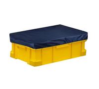 Generico Comfolivings Deck Box Cover, Waterproof Outdoor Storage Cover with Elastic Rope, Black with Our Garage Box Covers Made of High-Quality Polyester. Featuring a Thoughtful Design