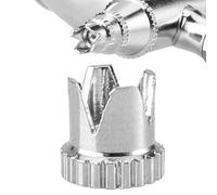 Generico Commentaire de Remplacement Pièces d'aérographe Spray - Capuchons en Métal nécessité de Protection Attaque, Pièces de Précision du Bouchon d'aérographe | Protection pour la Technologie