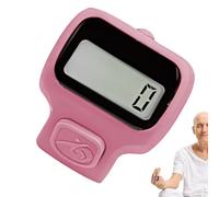 Generico Compteur manuel, compteur électronique pour doigt - Numéro de main, électronique portable pour le comptage des doigts, compteur portable pour coaching, travail à tricoter