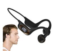 Genérico Conduite osseuse, Mot Ouvert, Sport avec Conduction osseuse sans Fil Ouverte, sans Fil avec écran numérique, résistant
