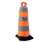 Genérico Cône en Peluche - Jouet pour Chien Doux de 13 x 40 cm | Cônes de trafic interactifs pour Chiot Vitesse de réaction agitateur exécuteur d'interaction Initiale Partenaire