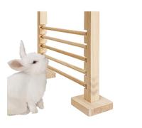 Genérico Conigli Salta Bar giocattoli in Legno addestraggio per piccoli animali furetto cminchilla animali domestici ad Altezza regolabile gabbia per interni movimenti esterno attività di Fitness in