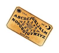 Generico Conseil de Divination - en Bois Et Cartes Carven | Witch Wooden Carven Spirit Board, Sanglier de Divination, Planche Carven en Bois, Table de Discussion Portable pour Appassionat