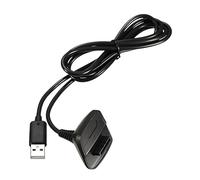 Genérico Console Charging Cable, Black, Controller Power Cord, Plug and Play Design, Stable Energy Transfer, Tangle-Free Flexible Build, for Teens, Adults, Family, Daily Use