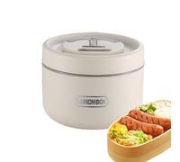 Genérico Conteneur de nourriture chaude - Flacon isolé sous vide en polypropylène en acier inoxydable de 650 ml, récipient isotherme pour aliments, stockage anti-fuite | École