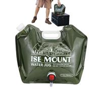 Generico Conteneurs d'eau - Sac de grande capacité de 7,5 litres | Conteneur d'eau avec robinet, pour randonnée, camping, randonnée, escalade, pique-nique et activités de plein air avec