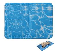 Generico Cooling Mat, Portable Cooling Dog Mat, Comfortable Cat Furniture Pad for Small Pets, Medium Cats, Senior Puppies, Ideal for Living Room, Bedroom, House, Backyard, Patio
