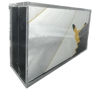 Generico Coque magnétique acrylique 5 mm compatible avec Pokemon UPC Grande Fête 25 th, Collection Ultra Premium, protection UV, anti-rayures, poussière, film de protection, jeu de cartes