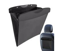 Generico Corbeille à déchets pour voiture - Organiseur multifonctionnel | Corbeille à déchets pour intérieur de voiture - Pour camping-car, SUV, berline, minivan, voyage, excursions familiales, courts