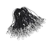 Generico Cordon avec pendentif pour téléphone | 100 pièces Bracelet avec à homard | Cordon porte-clés pour smartphone - pour femme et, création de bijoux, sac à dos, porte-clés,