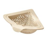 Generico Corner Sink Strainer, Sink Drainer Basket, Magnetic Filter Rack, For Home Cooks Busy Parents Apartment Meal Preparers Homeowners Daily Cooking Hotel Restaurant Vegetable Fruit