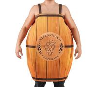 Generico Costume Baril,Costume pour Halloween et Cosplay - Suspenseurs drôles Pour Adultes Et Accessoires De Costumes De Carnaval Oktoberfest