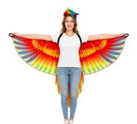 Generico Costume - Cape avec adulte | Cosplay | 157,5 x 91,4 cm Ouverture des ailes, sangles réglables, polyester, pour carnaval, fêtes costumées et fantaisie
