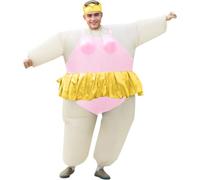 Genérico Costume gonflable de danseuse pour adulte - Costume gonflable de Sumo japonais pour carnaval de ballet