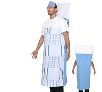 Generico Costumes Halloween Adultes | Thème Hôpital Patient Malade pour les fêtes et les rassemblements de groupe,Déguisement Blague drôle pour les fêtes Cosplay Événements Spectacles Rassemblements