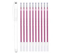 Generico Coudre Marking Pencil disparu - Signaux de Tissu avec Encre décompensant | Stylos visités pour la | StickTifity avec 10 Recharge | Marqueur de pour disparaître des Tissus