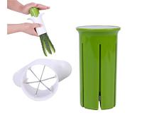 Generico Coupe-bâtonnets de carotte - Trancheuse portative pour fruits et légumes, hachoir multi-usages | pour fraises, raisins, salade, pizza, fruits, cuisine, maison, intérieur, préparation des pas