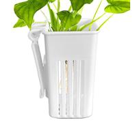 Generico Coupe de jardinières - Pot flottant décoratif, support de végétation pour aquarium | Basselle pour plantes d'eau multifonction pour réservoirs, support pour terrarium créatif pour l'u
