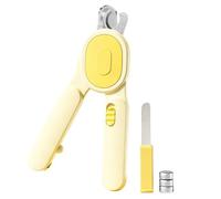 Genérico Coupe-ongles pour animaux de compagnie | Outil de toilettage pour animaux avec lumière LED | Coupe-ongles pour petits chiens, pour chiots, maison, salle de bain, refuge, voyage, camping