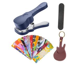 Generico Coupe-papier décoratif coloré et | Médiators pour basse pour sonneurs passionnés petit ami garçons adolescents anniversaire bas art artisanat décoration