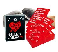 Genérico Couples Card Game - 50 pièces Portable Romantic Intimate Fun Toys, Portable Marriage Relationship Activities, Fun Birthday Discovery Deck For Spouses Newlyweds Partners