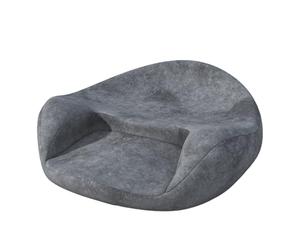 Genérico Coussin de méditation avec mousse à mémoire de forme et forme ergonomique, tapis de méditation et de prière, pour maison, bureau, salle d'étude, voyage, plein air, fitness, exercice physique