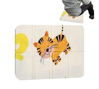 Generico Coussin de siège d'avion, coussin souple pliable pour siège - portable et imperméable coussin pour camion Landau avion Tribune Kayak bateaux stade camping méditation