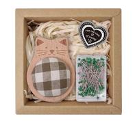 Generico Coussin Porte-épingles - Coussin Porte-épingles pour Organisation - Boîte à Aiguilles, pour étudiants universitaires, débutants, Grands-mères, Quilting, Broderie, Artisanat, et Point