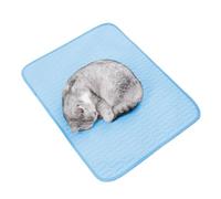 Genérico Coussin rafraîchissant pour chiens | Base gel Ice Soie Portable pour animaux de compagnie Intérieur Extérieur Chat Adulte